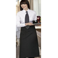 Full Bistro 1-Pocket Apron (Black)